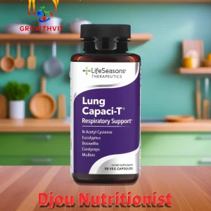 لايف سيزونز‏, Lung Capaci-T، لدعم الجهاز التنفسي، 90 كبسولة نباتي
