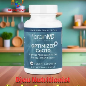 برين إم دي‏, Optimized3x CoQ10 ، 60 كبسولة نباتية