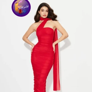 فستان نسائي تل استرتش قمة الروعة