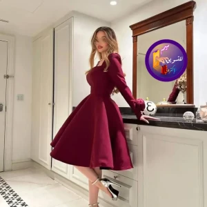 فستان راقي وانيق شغل محلي متقن 