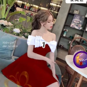 فستان نسائي شبابي راقي وعصري قصير 😍💃✨💯