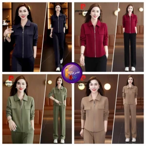 طقم نسائي ضخم كوري مكون من قطعتين يجنن😍💃💯