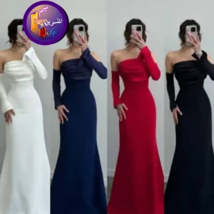 فستان نسائي راقي جداً حرير 😍💃💯