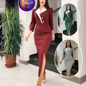 فستان نسائي راقي وانيق جداً