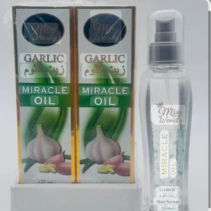 زيت سيرويوم المعابج للشعر بثوم 