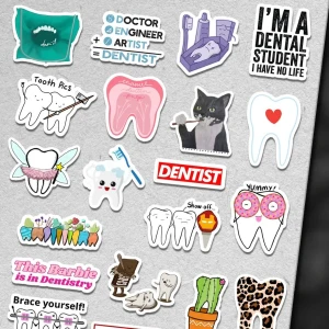 ستيكرات اسنان