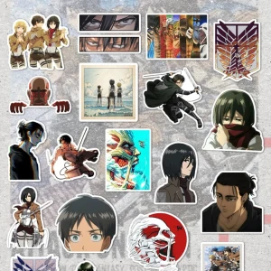 ستيكرات انمي هجوم العمالقة