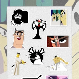 ستيكرات انمي الساموراي جاك