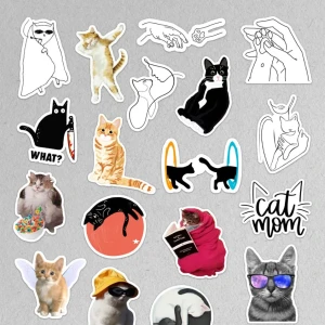 ستيكرات قطط