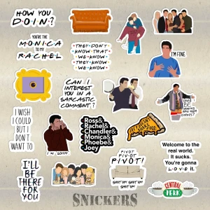 ستيكرات مسلسل فريندز