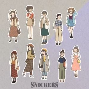 ستيكرات بنات 