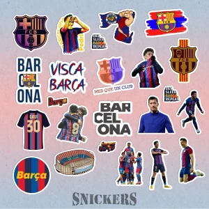 ستيكرات برشلونة