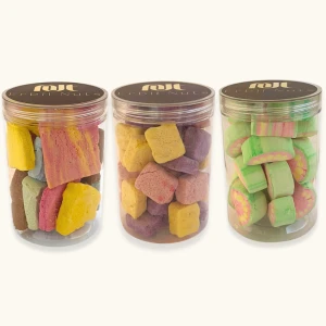 ايسكريم + زبادي + مارشميلو 