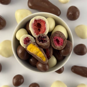 مشكل فواكة بالشوكولاتة 