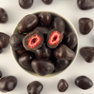 فراولة بالشوكولاتة الدارك