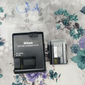 شاحن وبطاريه نيكون EN-EL15 