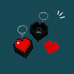 Minecraft Heart(1PC)
