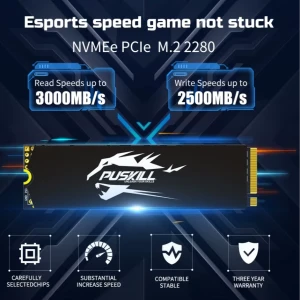 Puskill 512GB NVME GEN 3