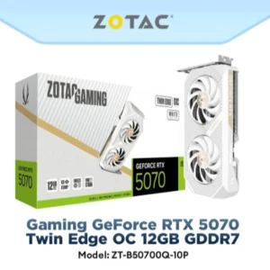 ZOTAC RTX 5070 Twin Edge OC White Edition 12GB GDDR7