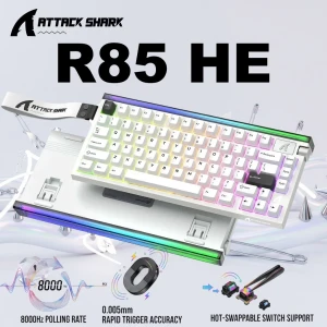 ATTACK SHARK R85 HE 75% Wired Magnetic Keyboard