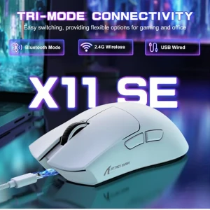 ATTACK SHARK X11 SE Ultra-Light Gaming Mouse White