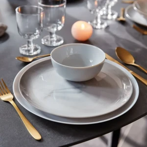 طقم اطباق لومينارك  ديوالي جرانيت رخام، 18 قطعة، 