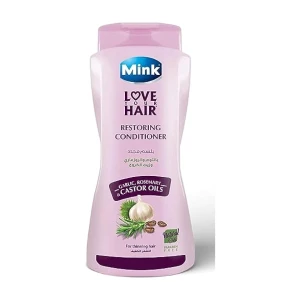 بلسم بالثوم والروزماري وزيت الخروع من مينك، 700 مل