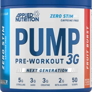 applied nutrition pre workout caffeine free