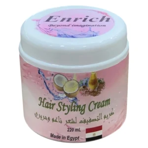 انريتش كريم تصفيف الشعر