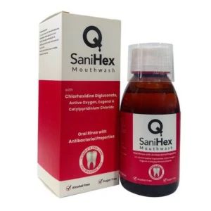 كيو ساني هيكس مضمضة 120مل