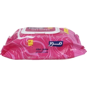 مور مناديل مبللة 120منديل