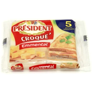 Fromage Président emmental slices 5/s