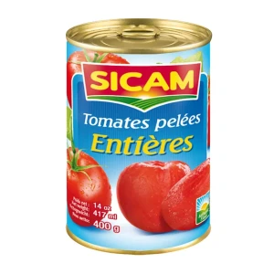 Tomates Pelées Entières SICAM 400g