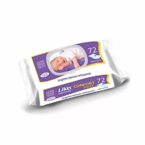 LILAS LINGETTE BEBE 72 CONFORT MAX AVEC LID