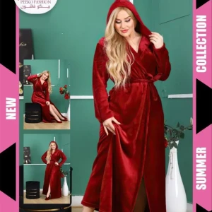 روب شتوي طويل بكابيشو