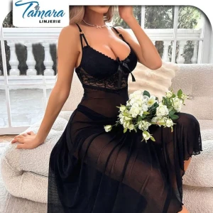 لانجري دانتيل طويل 