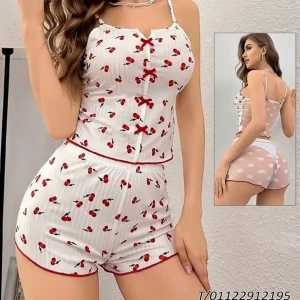 طقم لانجيرى مكون من قطعتين 