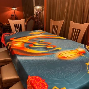 مفرش سفرة رمضانى بأشكال مختلفة