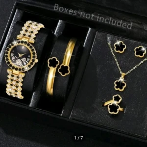 طقم استانلس ذهبي كامل أنيق 