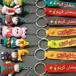 ميداليه سيليكون اشكال شخصيات رمضان