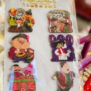 مغناطيس الثلاجه بجميع اشكاله 😍 بالدستة 6