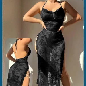 لانجري دانتيل طويل مستورد