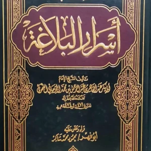 كتاب أسرار البلاغة عبد القاهر الجرجاني تح: محمود محمد شاكر