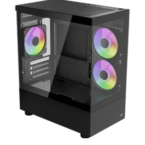 AeroCool Viewport Mini Tower Case Gaming PC Case