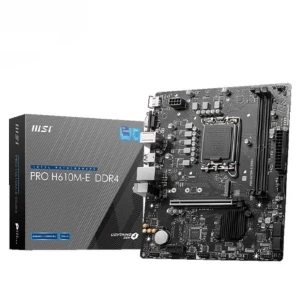 MSI MOTHERBOARD INTEL PRO H610M-E DDR4