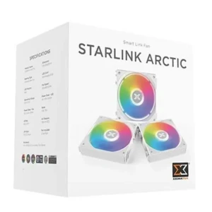 XIGMATEK Starlink Arctic Smart Link Fan Argb 
