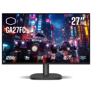 COOLER MASTER Gaming Monitor GA27FC – 27INCH – FHD IPS 120HZ –1Ms