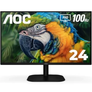 AOC-24 -24B20JH2 Monitor 24 FHD IPS Display 100Hz