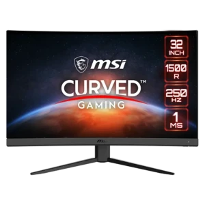 MSI G32C4X – 31.5-Inch FHD 1500R Curved Gaming Monitor, 250Hz,