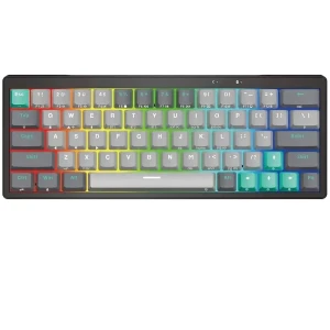FANTECH ATOM PRO63 MK912 – 63 Keys, Hot-Swappable Blue Switches, 